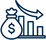 Cost Reduction Icon